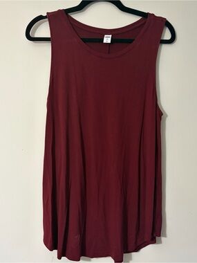 Old Navy Women's Sleeveless Swing Tank Top - Wine